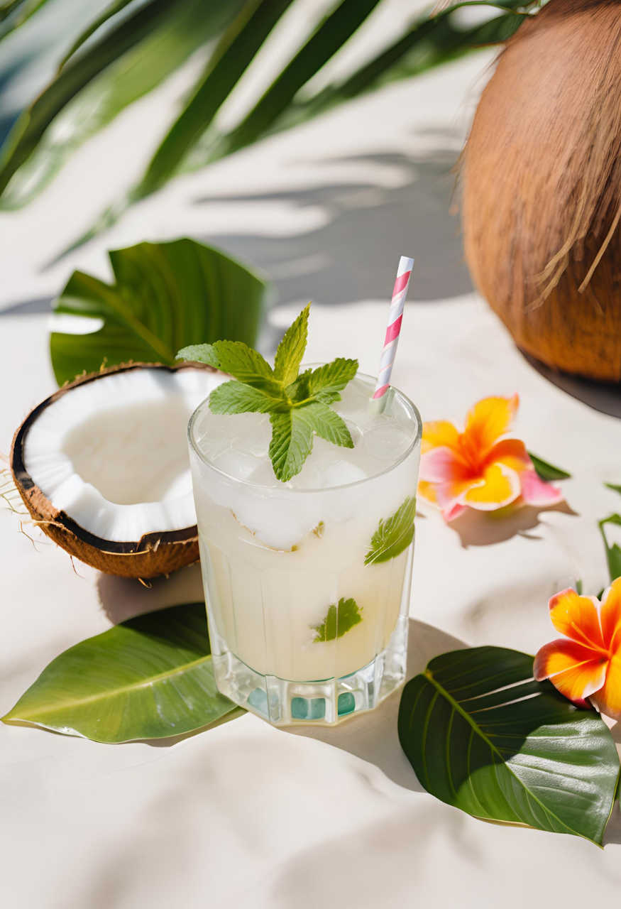 Coconut Mojito Coconut Mojito drink recept