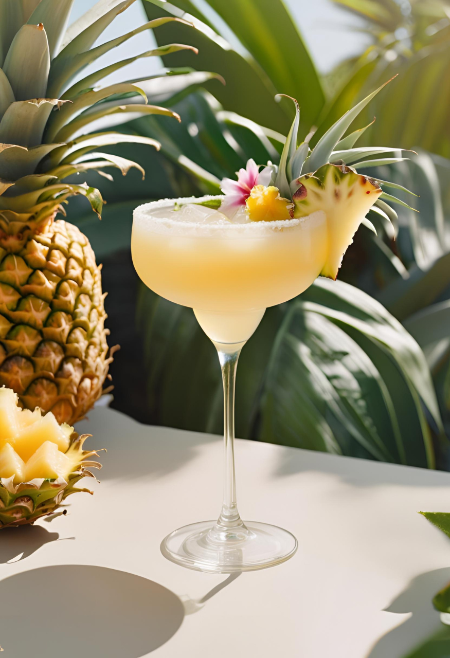 Malibu Pineapple Malibu Pineapple drink med ananasjuice
