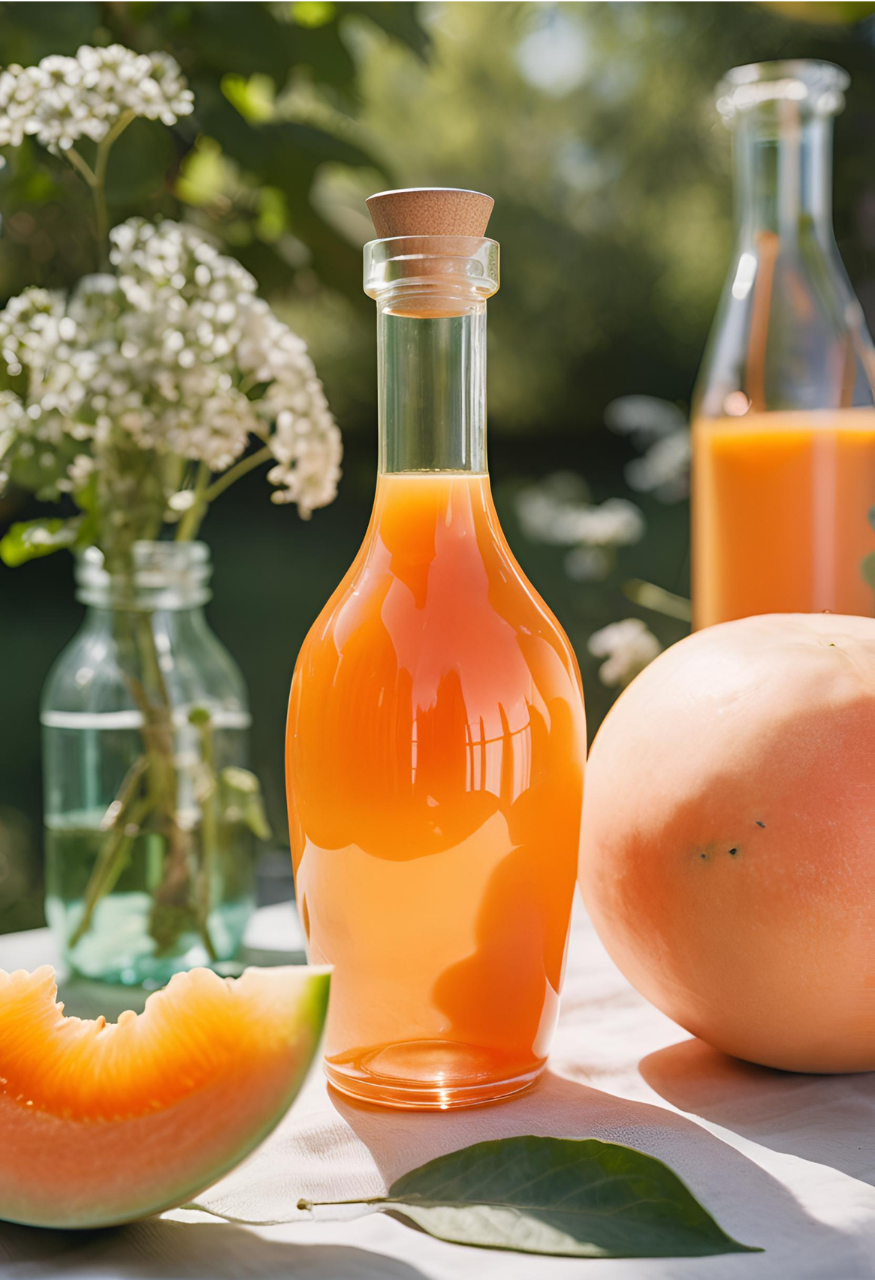 Hemgjord Melonlikör Melonlikör recept med melon