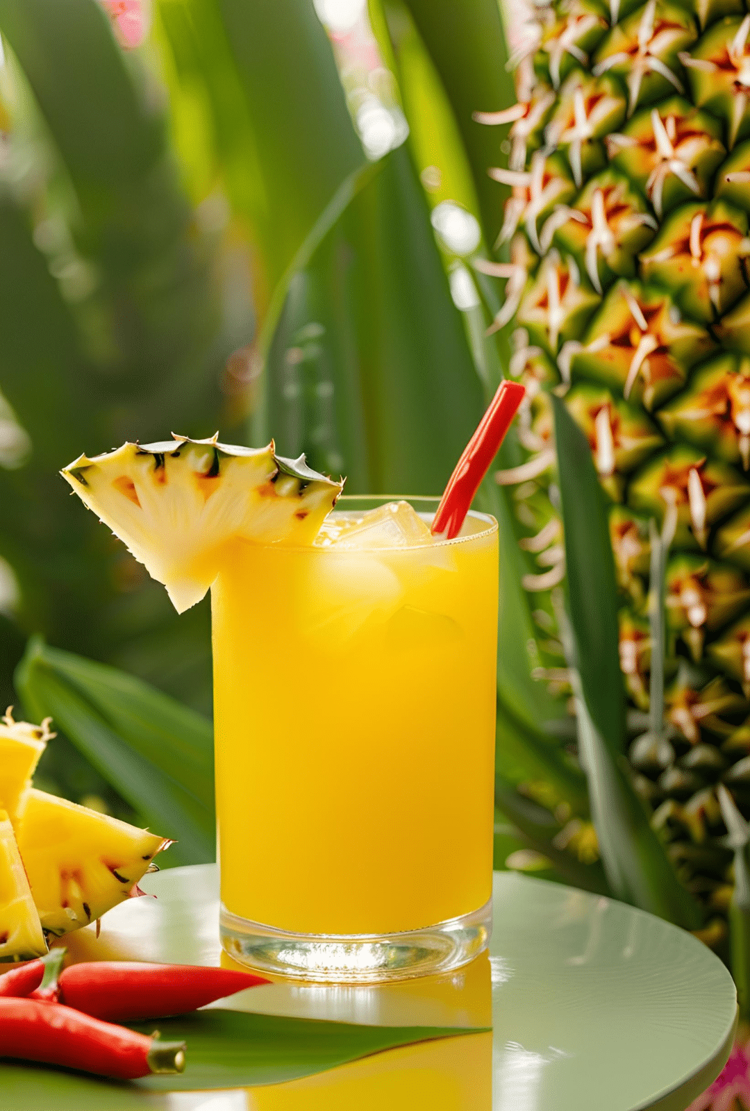 Spicy Pineapple Sangria Spicy Pineapple Sangria drink recept